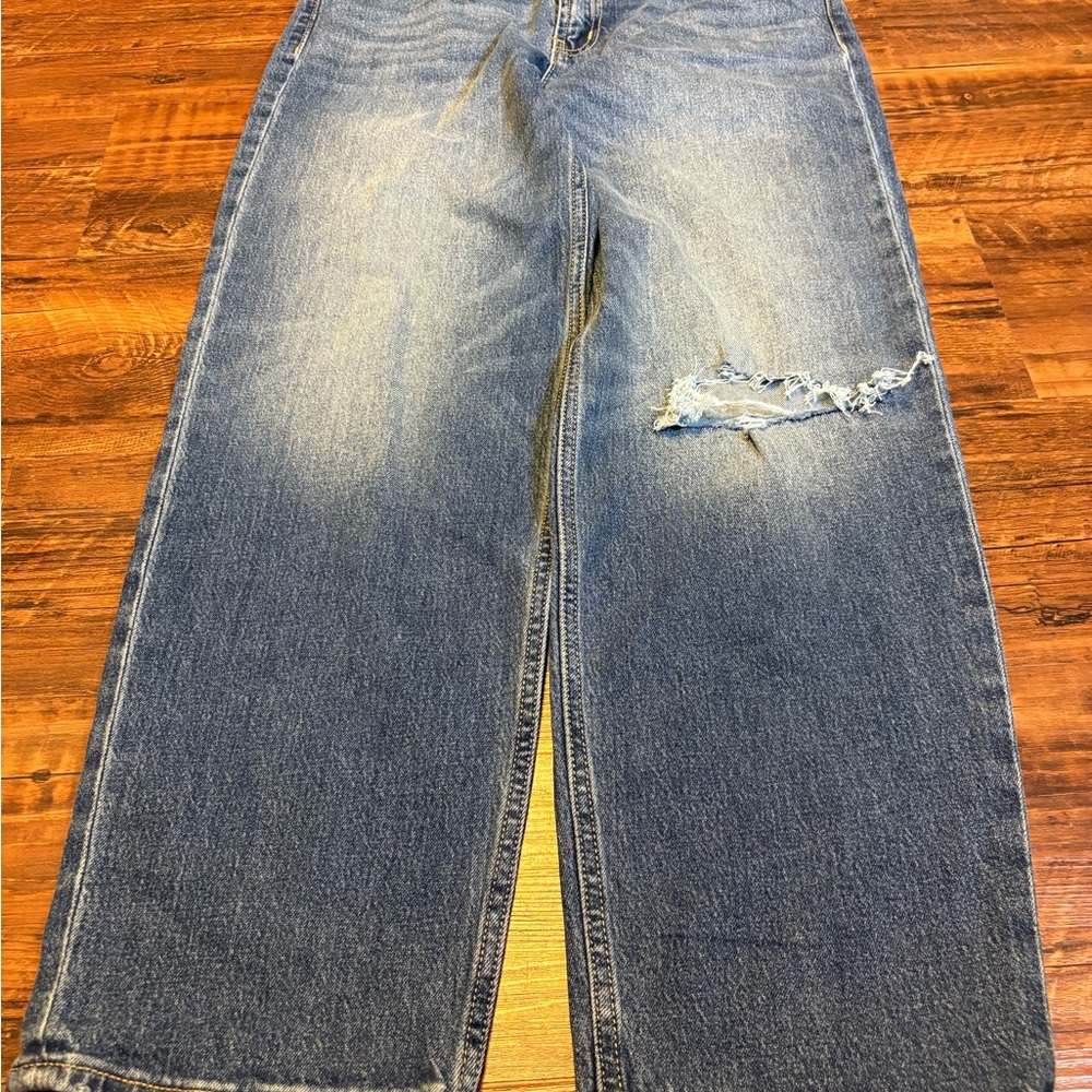 Old Navy Boyfriend Loose Mid Rise Women Size 4